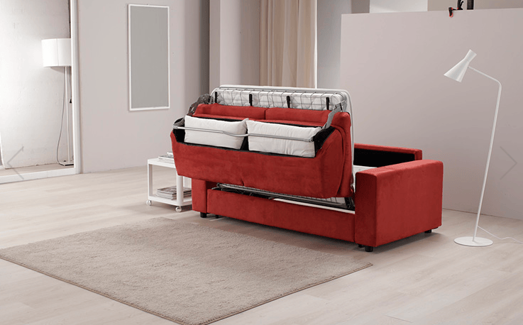Offerta divano letto materasso alto cm. 18