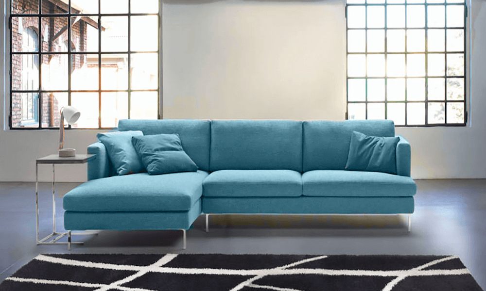 Divano Manhattan Con Chaise Longue Ottanio 1