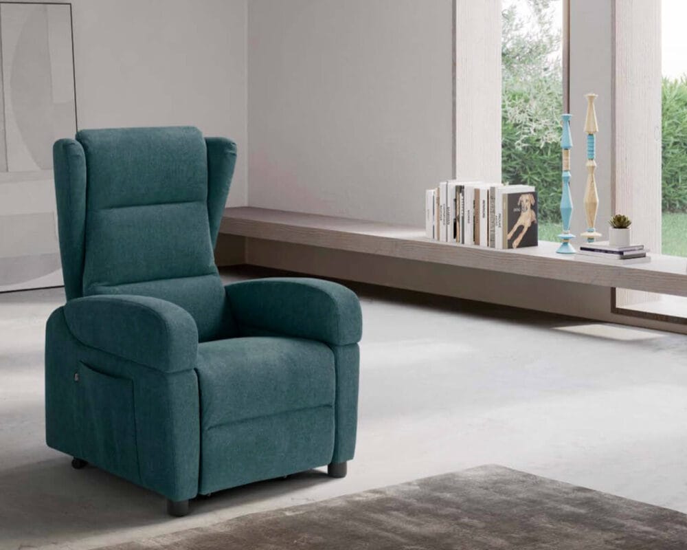 Poltrone relax ergonomiche Milano Poltrona Relax Con Braccioli Estraibili Batik Tino Mariani
