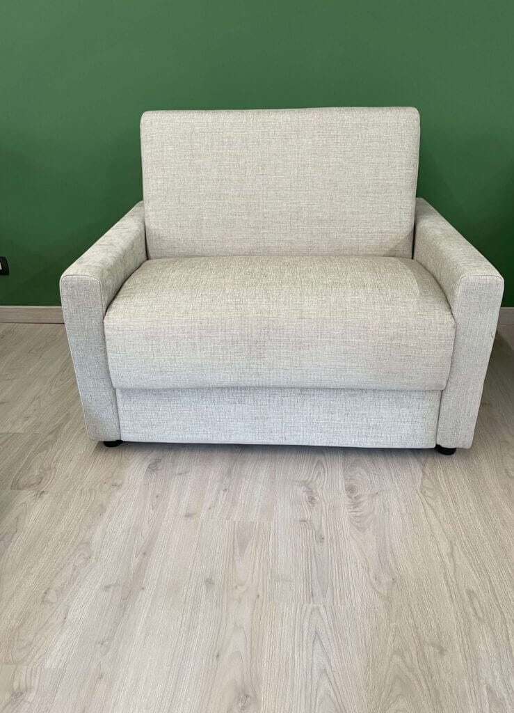 Poltrona Letto Oslo Con Materasso Alto 18 Cm Tino Mariani